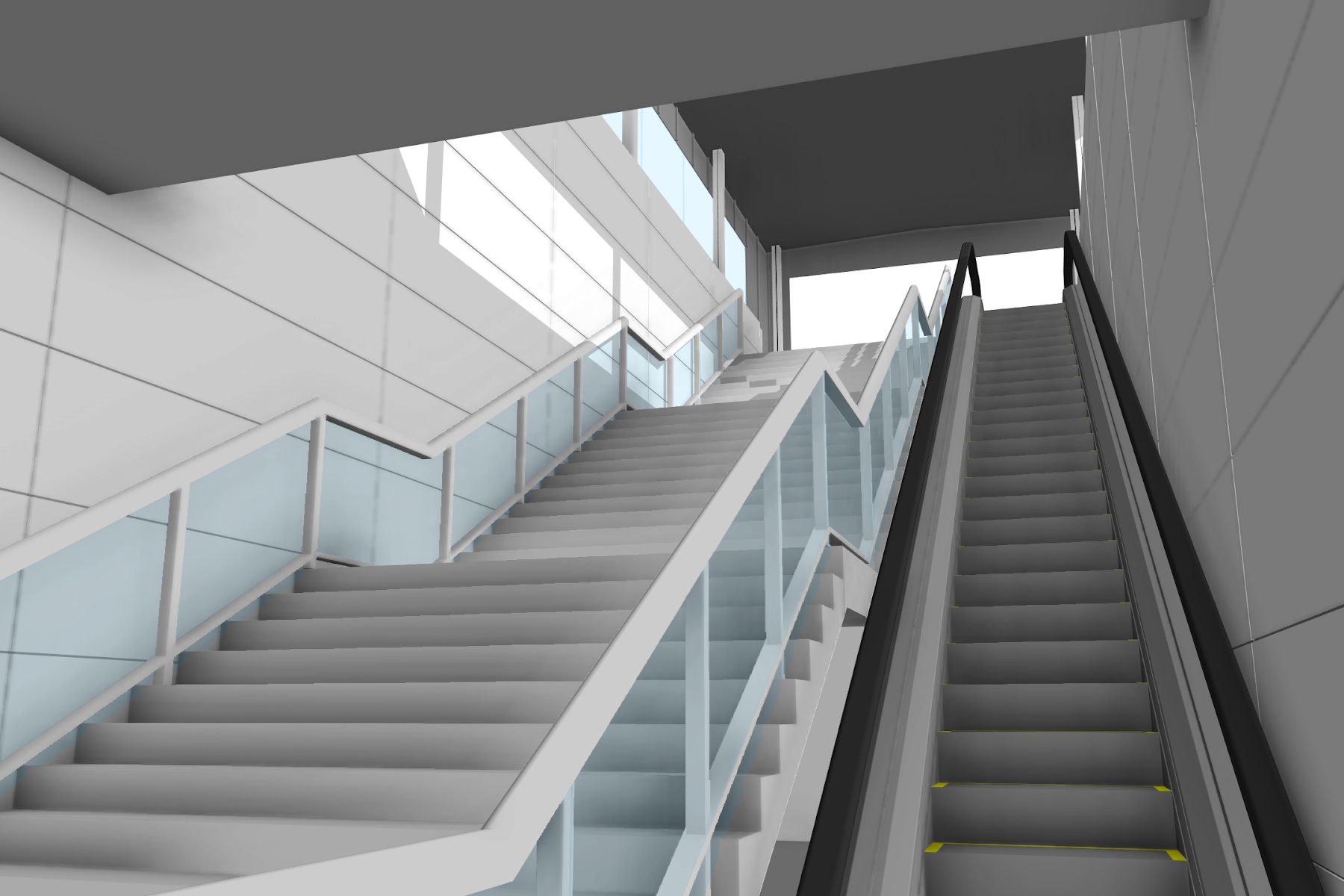 Subtramo Línea Metro - Vista general del trazado